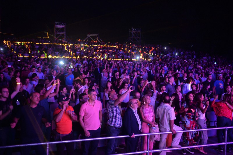 Jean Michel Jarre at Baalbeck Festival
